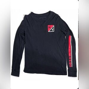 Old Navy Logo-Graphic Long-Sleeve Tee for Men